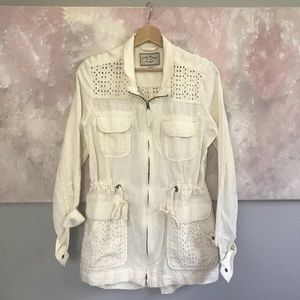 Lucky Brand Linen Jacket